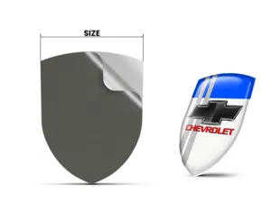 Chevrolet Adesivi Lunotto Auto Sportivi di Pregio Pro
